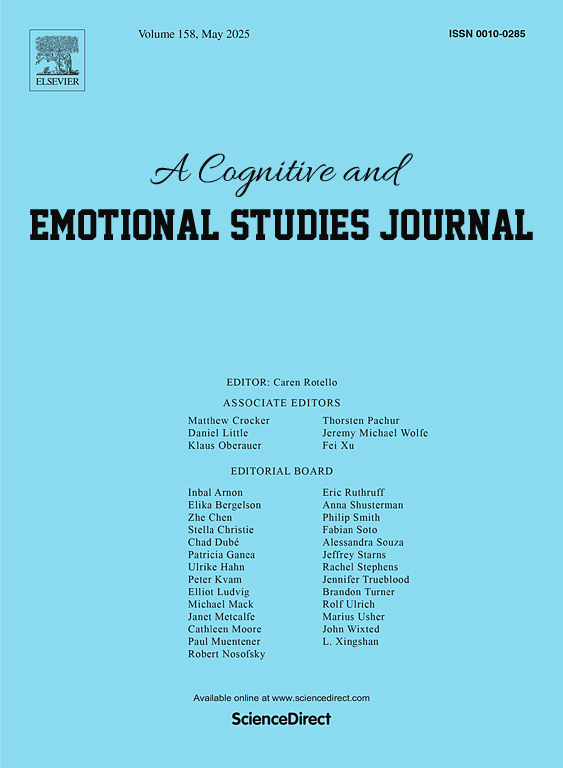 Cover image of the journal A Cognitive and Emotional Studies Journal
