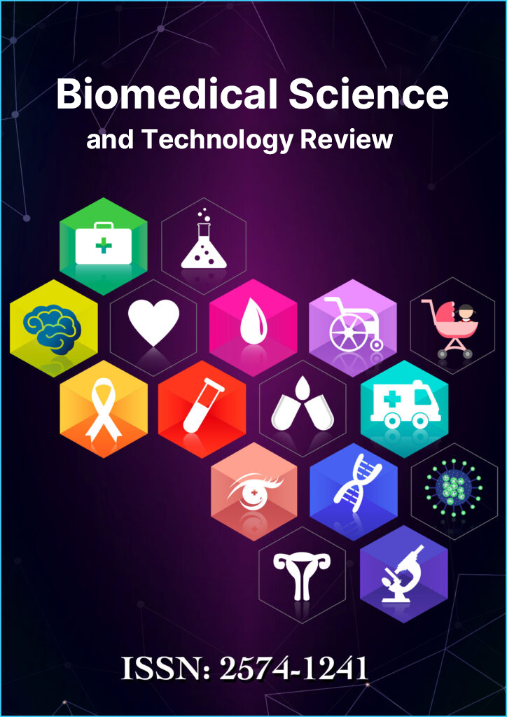 Cover image of the journal Biomedical Science and Technology Review