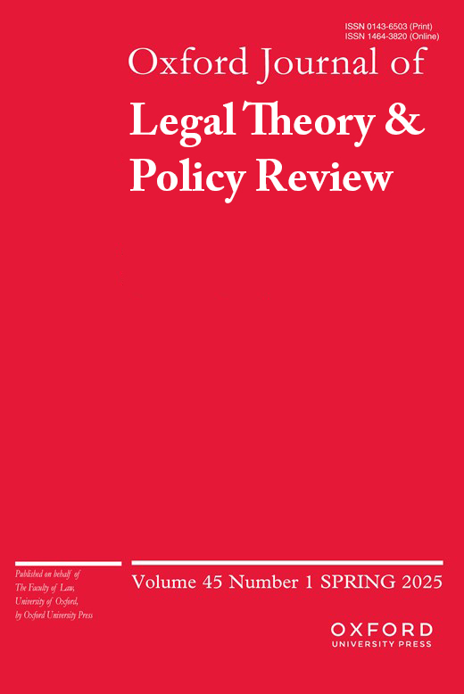 Cover image of the journal Legal Theory and Policy Review