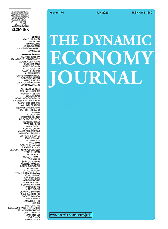 Cover image of the journal The Dynamic Economy Journal
